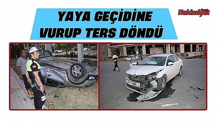 TRAFİK KAZASI:2 YARALI