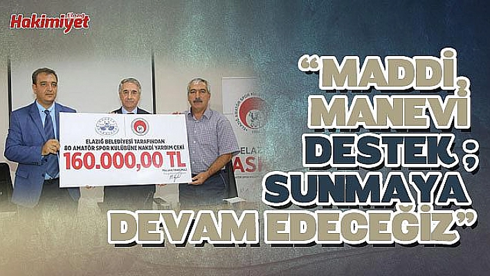 Yanılmaz'dan Elazığ Amatörü'ne 160 Bin TL!