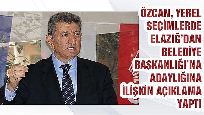 ALİ ÖZCAN: ''BENİ MİLLETVEKİLLİĞİ'NE LAYIK GÖRMEYEN ELAZIĞ'DA HANGİ KONUMDA GÖREV VERECEK ?''