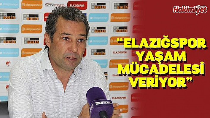 Kaynak: 'İnşallah Elazığspor için bundan sonrası iyi olur'