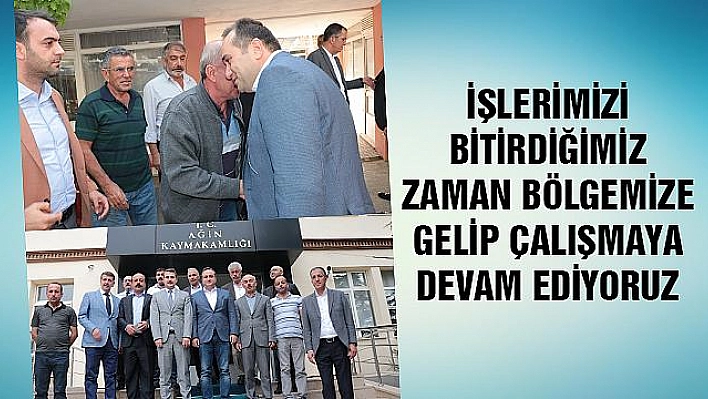 MİLLETVEKİLİ AĞAR,'HERKESİN HİZMETİNDE OLACAĞIZ'