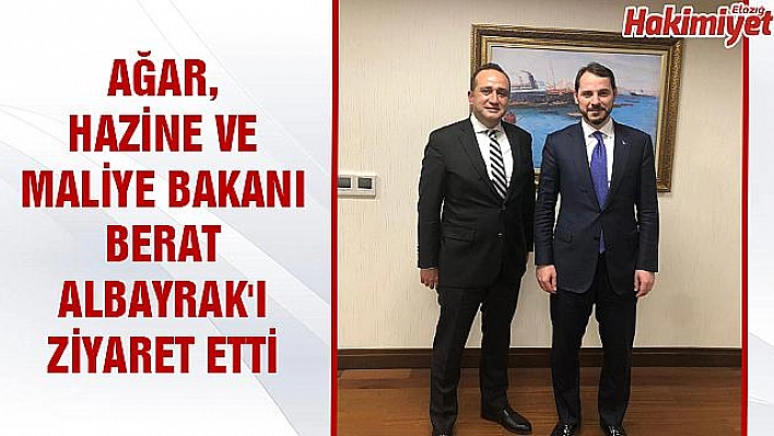 MİLLETVEKİLİ ZÜLFÜ TOLGA AĞAR,ALBAYRAK İLE GÖRÜŞTÜ