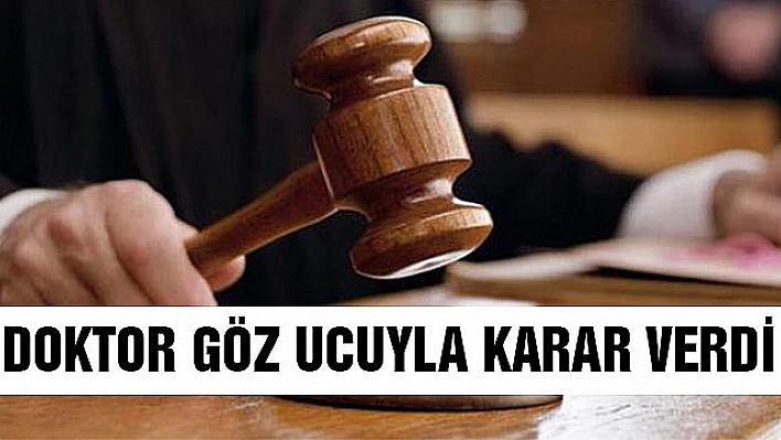 TESTİSLERİ ÇÜRÜK DOĞAN ÇOCUĞA 1 MİLYON LİRALIK TAZMİNAT