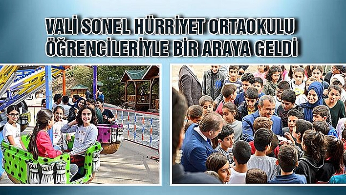 VALİ SONEL'DEN OKUL ZİYARETİ