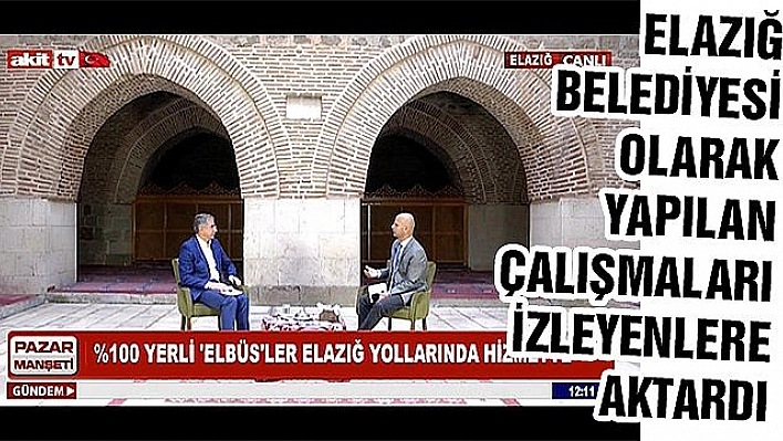 YANILMAZ AKİT TV'YE KONUK OLDU