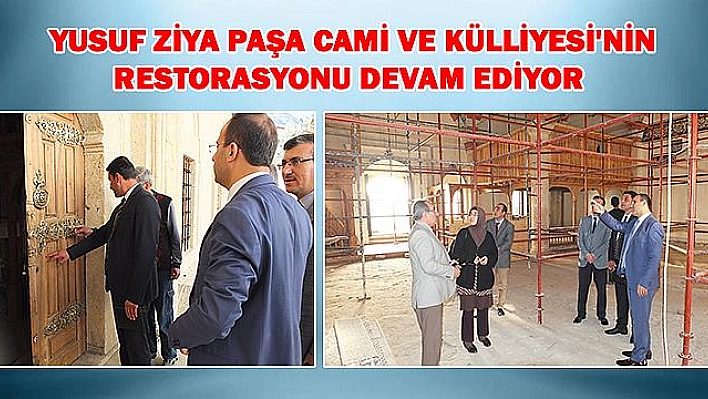 224 YILLIK CAMİNİN RESTORASYONU SÜRÜYOR