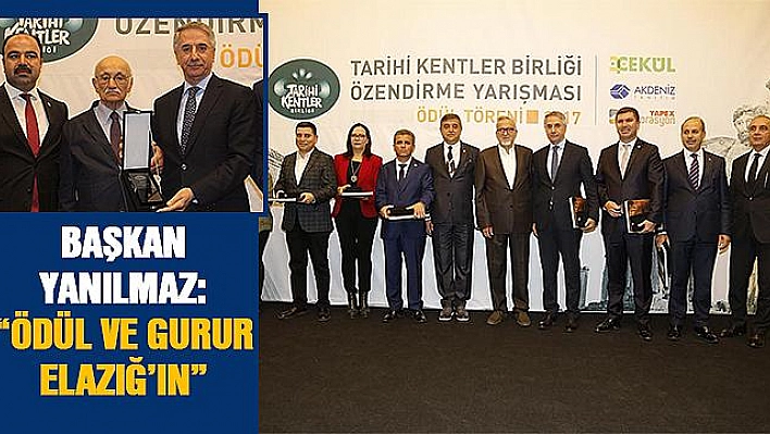 BAŞKAN YANILMAZ'A ÜÇ ÖDÜL DAHA