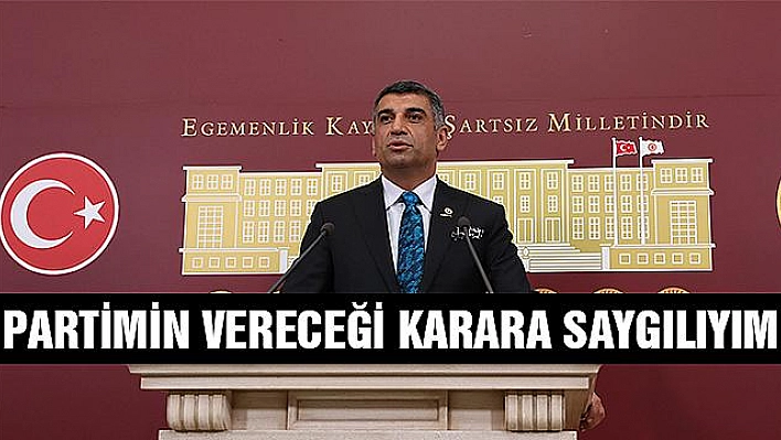 CHP'Lİ EROL'DAN DİSİPLİNE SEVK EDİLMESİNE İLİŞKİN AÇIKLAMA