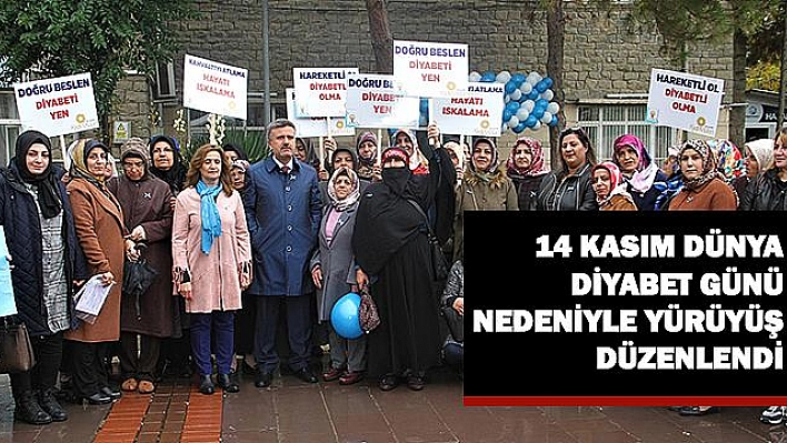 ELAZIĞ'DA, '14 KASIM DÜNYA DİYABET GÜNÜ'