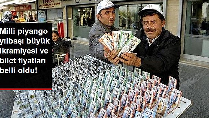 Milli Piyangonun Yılbaşı Özel Çekilişinde Büyük İkramiye 70 Milyon Lira Oldu