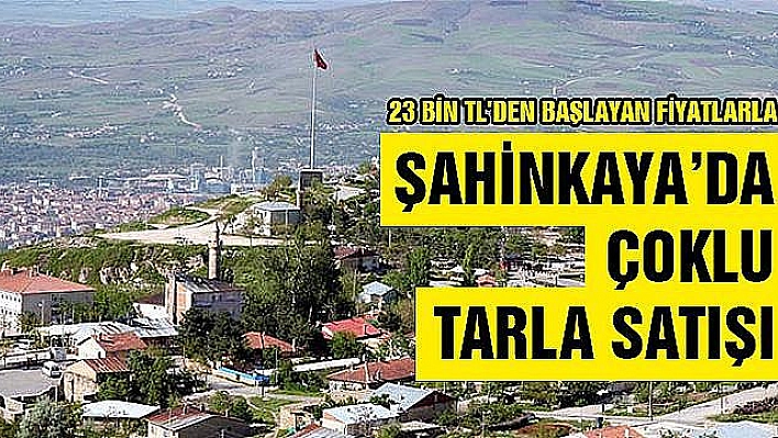 Şahinkaya'da çoklu  tarla satışı