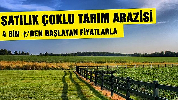 Satılık Çoklu Tarım Arazisi