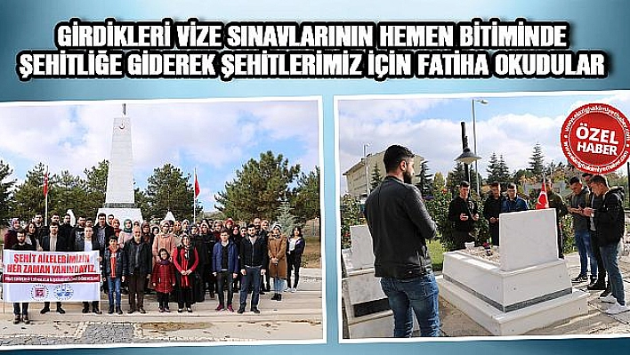 ŞEHİT AİLELERİMİZİN HER ZAMAN YANINDAYIZ