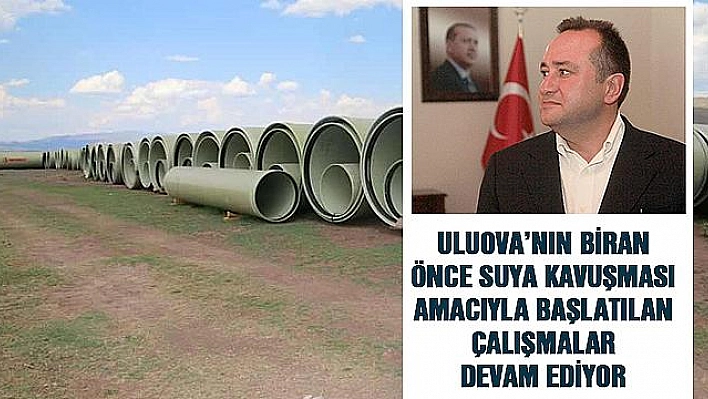 Uluova İçin Ödenek Hazırlanıyor