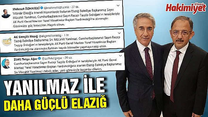 YANILMAZ İLE 'GÜÇLÜ ELAZIĞ'