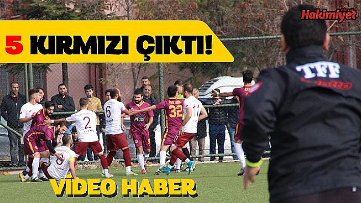 Elazığ amatöründe kavga!