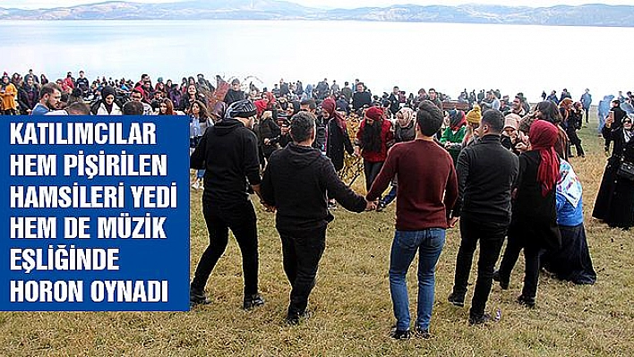 ELAZIĞ'DA 3. GELENEKSEL HAMSİ FESTİVALİ DÜZENLENDİ