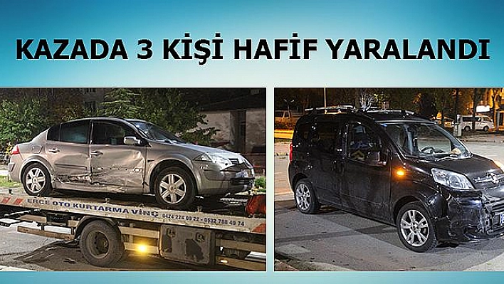 Elazığ'da trafik kazası