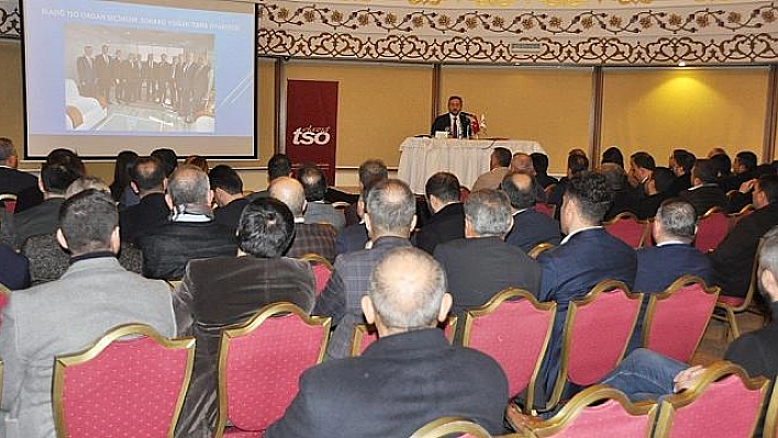 Elazığ TSO Müşterek Meslek Komiteleri Toplantısı