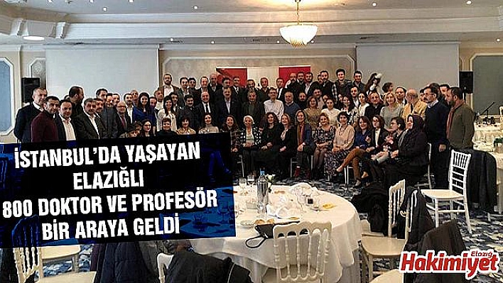 İstanbul'da Görevli 800 Doktor Bir Araya Geldi