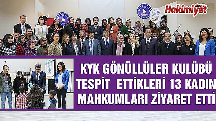 ÖĞRENCİLER MAHKUM KADIN VE ÇOCUKLARININ YÜZLERİNİ GÜLDÜRDÜ