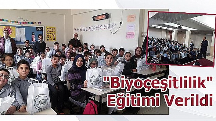 Öğrencilere 'Biyoçeşitlilik' Eğitimi Verildi