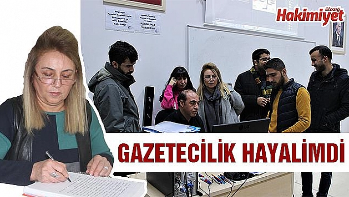 Öğretmendi emekli oldu, gazetecilik hayali için sıralara döndü