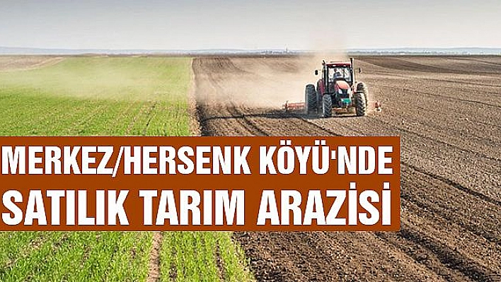 Satılık tarım arazisi