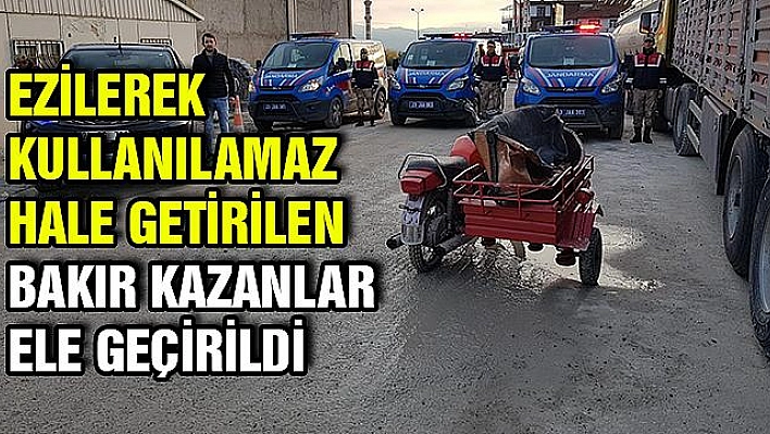 Sepetli motorla hırsızlık yapan 2 şüpheli yakalandı