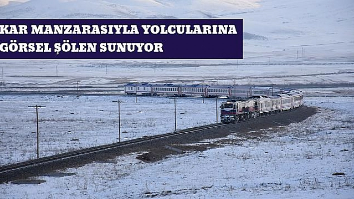 Yabancı Turistler Doğu Ekspresi ile seyahat ediyor