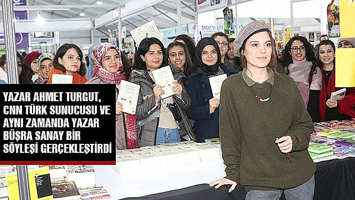 YAZARLAR 2.KİTAP FUARI'NDA SÖYLEŞİLERİNE DEVAM ETTİ