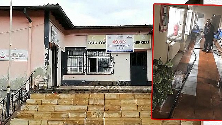 Elazığ'da sağlık merkezinde yangın