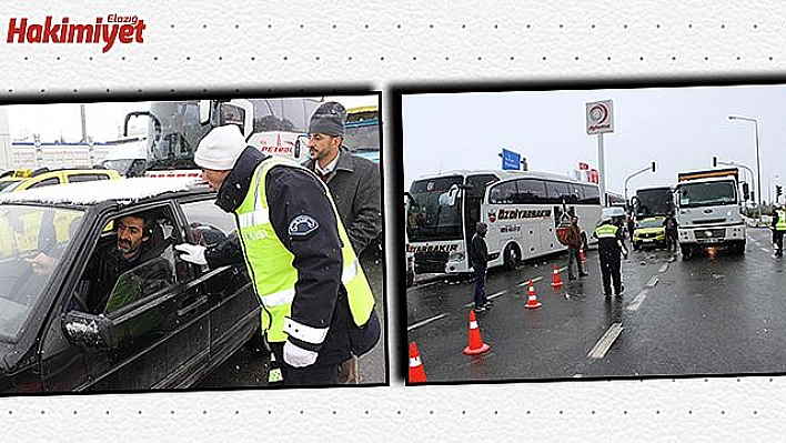 Elazığ'dan Diyarbakır ve Bingöl'e ulaşım sağlanamıyor