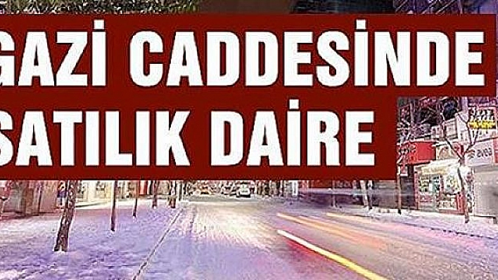 Elazığ Gazi Caddesinde Satılık Daire 