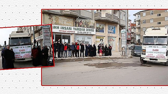 İHH'DAN SURİYE'YE BATTANİYE VE GİYİM YARDIMI