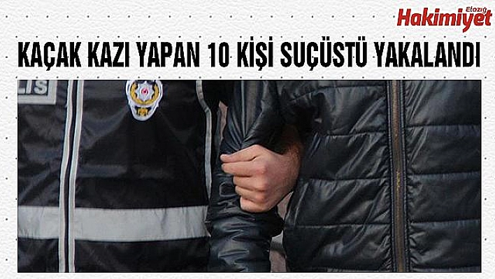 KAÇAK KAZICILARA JANDARMADAN SUÇÜSTÜ