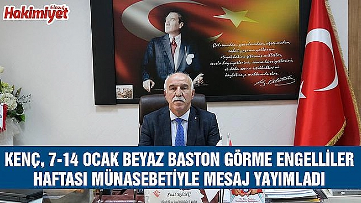 KENÇ'' BEYAZ BASTON HAFTASI'NI KUTLUYORUM''