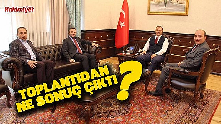 Kritik toplantı sona erdi!