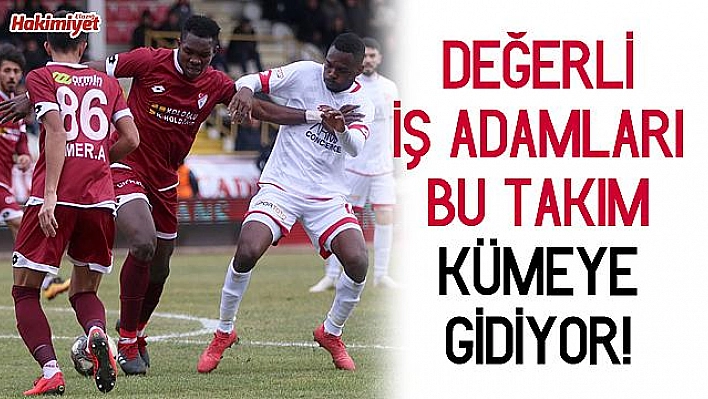 Küme düşeceğiz, farkında mısınız?