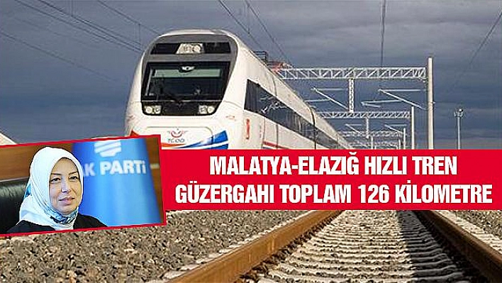 MALATYA-ELAZIĞ HIZLI TREN PROJESİNDE ÇED SÜRECİ BAŞLATILDI