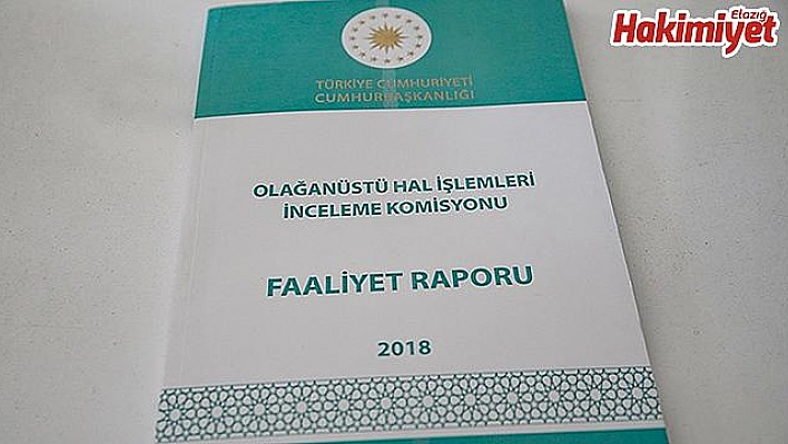 OHAL KOMİSYONU FAALİYET RAPORU YAYIMLANDI