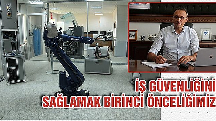 SEZA ÇİMENTO, ROBOT TEKNOLOJİSİ İLE KALİTE VE İŞ GÜVENLİĞİNDEN ÖDÜN VERMİYOR