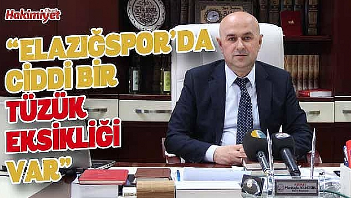 Yentür: 'Elazığspor'un bütün dosyalarını almaya hazırız'