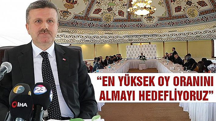 AK Parti Elazığ İl Teşkilatının yeni yönetimi tanıtıldı