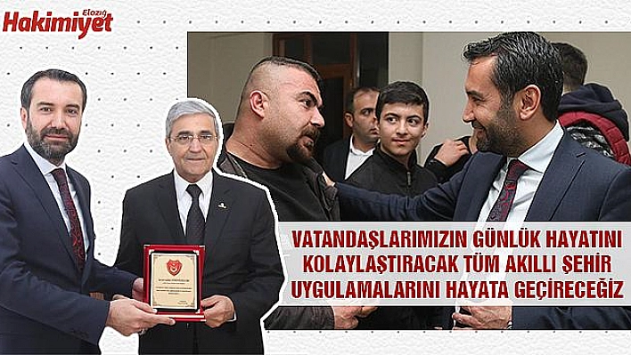 'AKILLI ŞEHİR UYGULAMALARI HAYATA GEÇECEK'