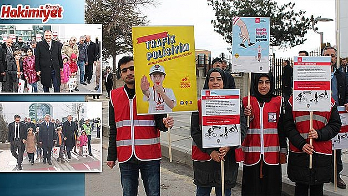 Elazığ'da 'Öncelik Hayatın, Öncelik Yayanın' Etkinliği