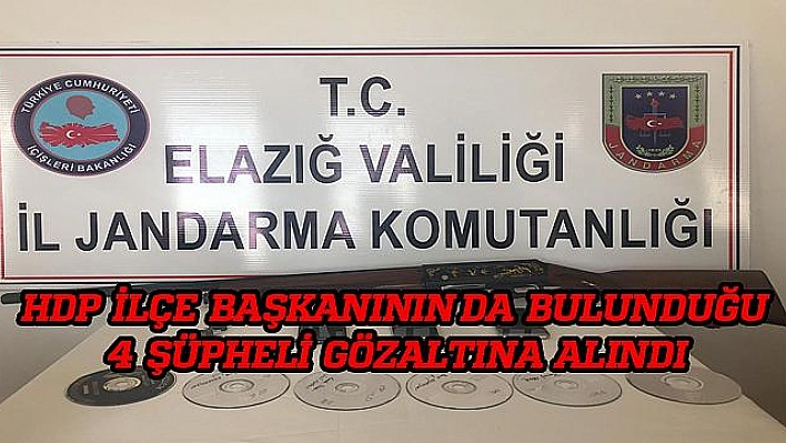 ELAZIĞ'DA TERÖR OPERASYONU DÜZENLENDİ