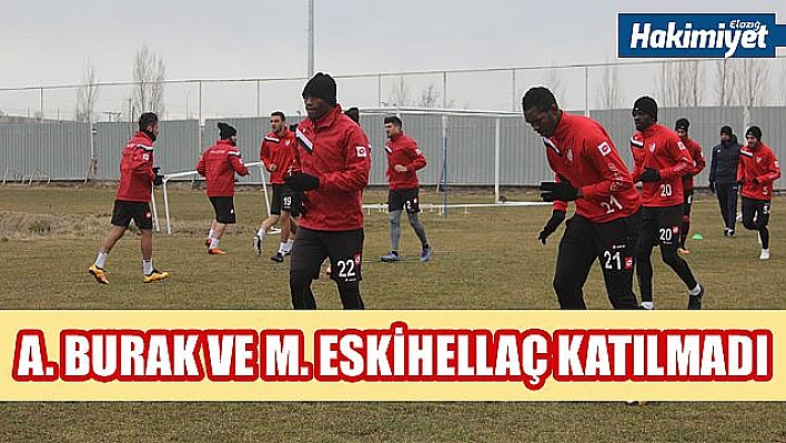 Elazığspor 2 grup halinde çalıştı