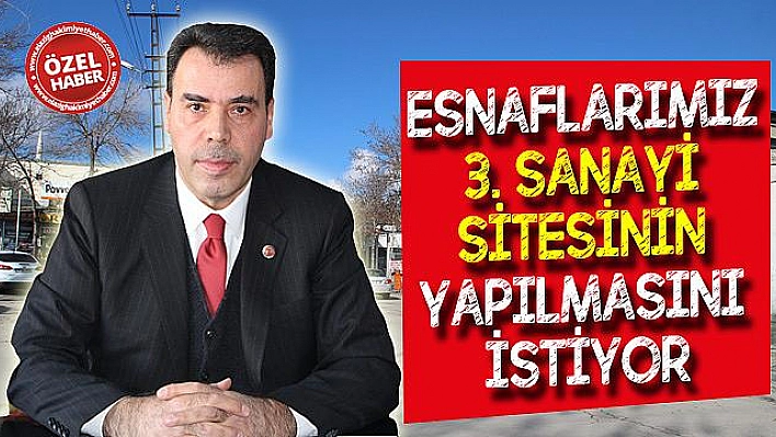 ESNAF TAŞINMAK İSTEMİYOR