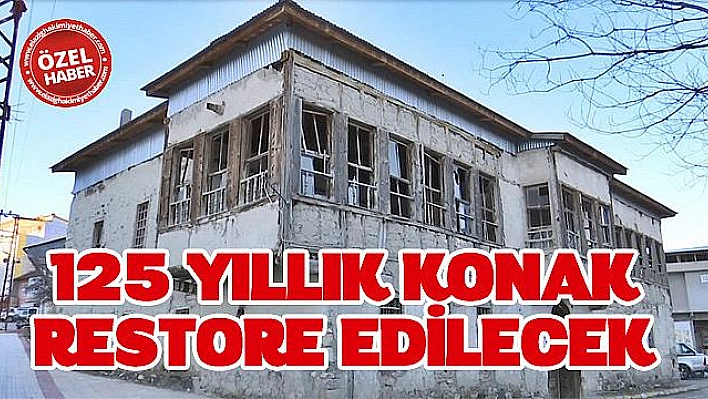 KAYMAKAM CIDIROĞLU ''KONAĞIN RESTORESİ YAPILACAK''